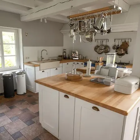 Idyllisches Reetdachhaus Nossentiner Huette